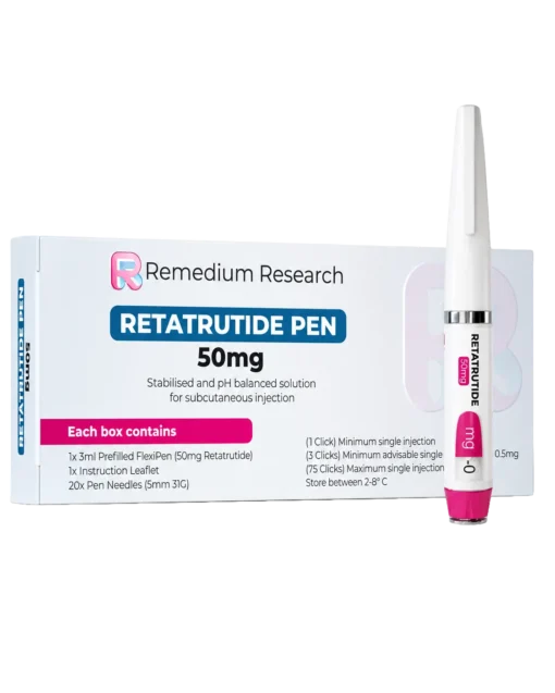 REMEDIUM RESEARCH RETATRUTIDE PEN 50MG